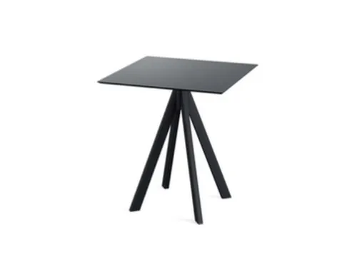 bistrotafel,HxBxD 730x700x700mm,rechthoekig,4voeten zwart