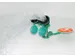 oogdouche,douchekoppen gebogen,m. debietmeter,14l/min,RVS/kunststof