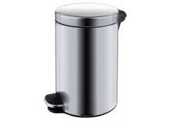 RVS pedaalemmer,3l,HxØ 260x170mm,binnenbak kunststof,romp mat