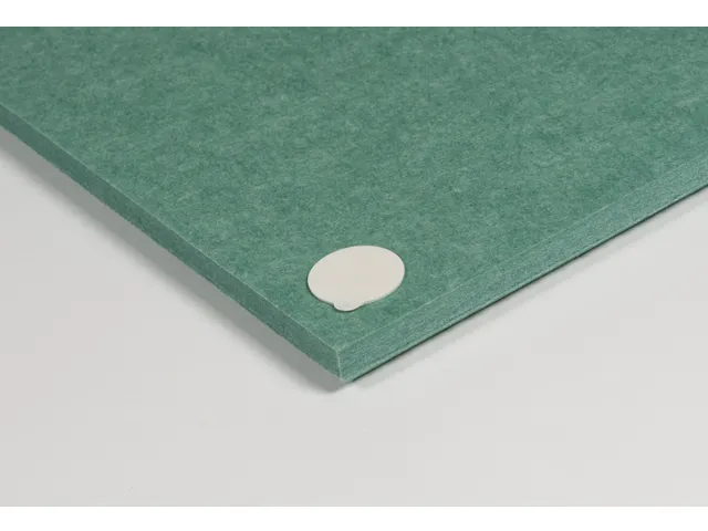 Panneau mural acoustique Feutre PET 30x120cm Vert pétrole 4pcs