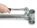 Croix décalées 1passage 2entrées 90-180° orientable 2-teilig pour