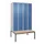 locker met bank,HxBxD 2120x1200x815mm,4vak,vak B 300mm,cil.-slot