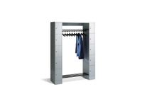 Garderobe Vakkenkastsysteem 1950x1430x480mm 10 Vakken 10 Hangers