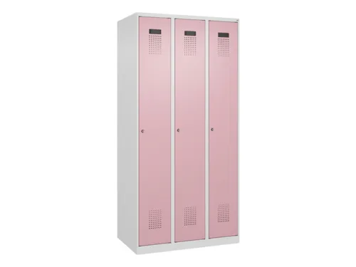 locker voor scheiding van kleding,HxBxD 1850x900x500mm,3vak
