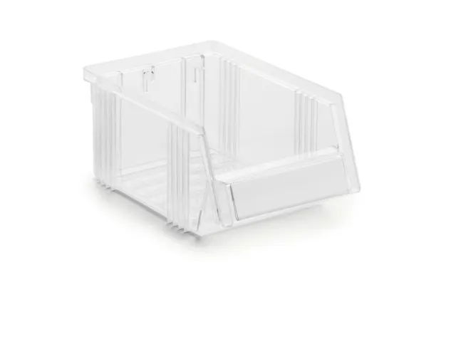 Bacs À Bec Transparents Hxlxp 105X149X192Mm Polystyrène Ouverture De