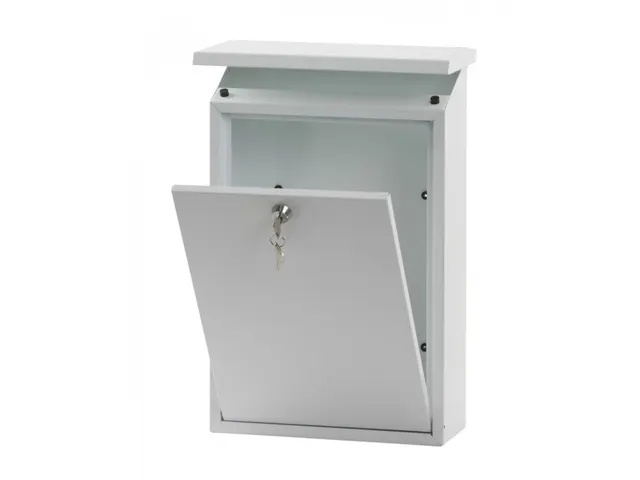 Wandbrievenbus Toledon Staal Wit