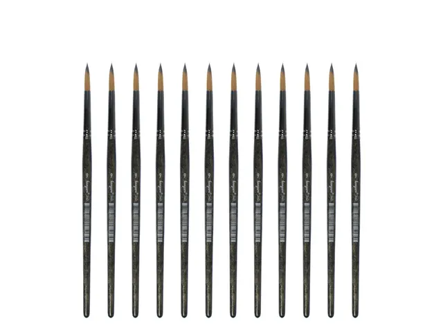 Penseel Kangaro Serie 340 rond Nr. 9 synthetisch doos 12 stuks