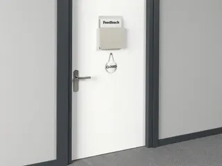 Documenthouder PP Info Box A4 zelfklevend grijs - 4