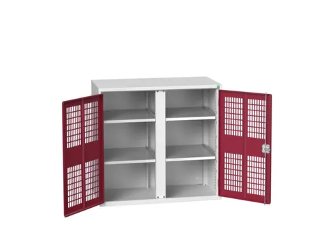 universele kast,HxBxD 1000x1050x550mm,4xStalen bodem,scheidingswand