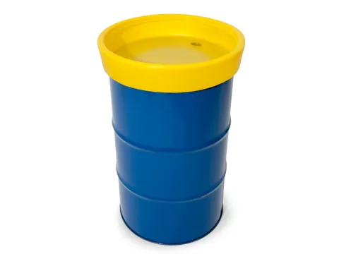 trechter,v. 200/220l vat,HxØ 120x645mm,m. zeef,PE