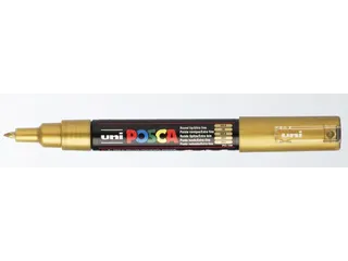 Verfstift Posca PC1MC Extra Fijne punt 0,7-1,0mm goud - 2