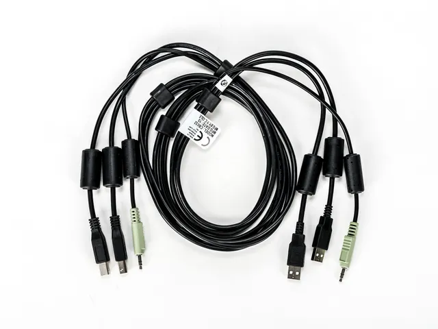 Vertiv Avocent CBL0132, 1,8 m, USB, USB, USB, 2-USB, 1-3.5mm, 2-USB, 1