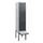 Dubbeldekse dekenkist,HxBxD 1950x400x815mm,1x2vak.,vak B 400mm