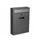Brievenbus Ibiza Inox Grijs met naamplaatje incl. 2 sleutels 36x26x8cm