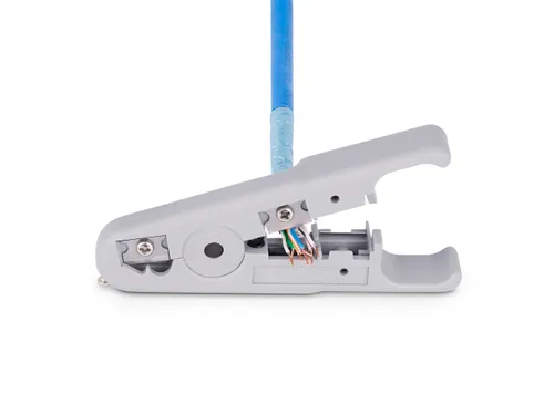 Kabelstripper en Kniptang UTP/FTP/STP/Coax Kabels