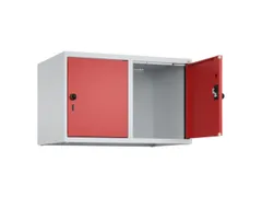 opzetkast,v. locker,2vak.,vak B 400mm,HxBxD 500x800x500mm,draaigrendel