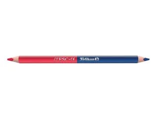 Potlood Pelikan 3mm rood/blauw - 1
