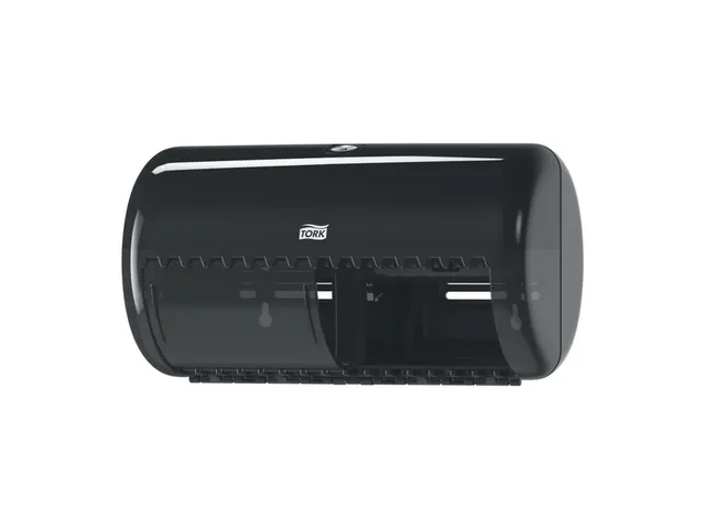 Tork 557008 T4 Toiletpapier Dispenser Elevation Twin Zwart