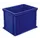 Euronorm Stapelkrat Hxlxb 320x400x300mm 31liter Blauw