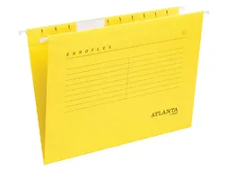 Hangmap Euroflex A6527-424 verticaal A4 V-bodem geel