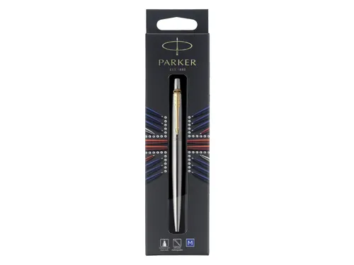 Balpen Parker Jotter stainless steel GT medium op blister