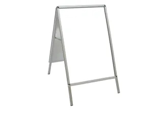 Stoepbord Seco A-frame A1 32mm zilver weersbestendig - 3