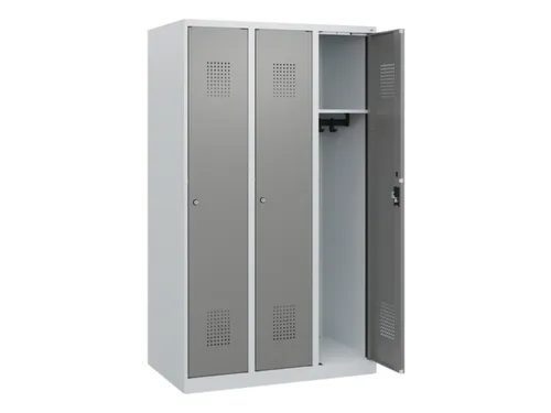 schoollocker,HxBxD 1530x900x500mm,3vak,vak B 300mm,cil.-slot