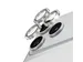 PanzerGlass Hoops Camera Lens Protector Glitter Silver iPhone 18