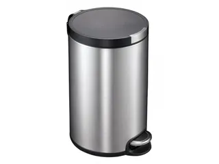 Luxe Pedaalemmer 12 Liter mat RVS Artistic step - 1