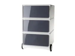 mobiel ladeblok,HxBxD 642x390x436mm,3lade(n),romp wit,front antraciet