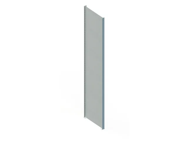 paroi latérale,p. rayonnage sans boulons,HxP 2500x600mm,acier,RAL7035