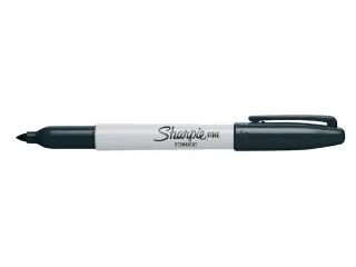 Viltstift Sharpie Fijne punt rond 0.9mm Zwart - 1