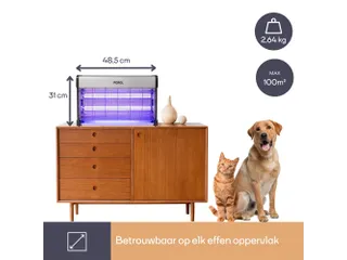 Elektrische Insectenverdelger 2x15W - 10