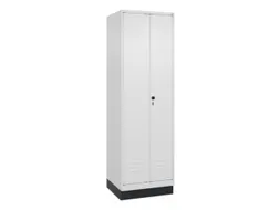 locker voor scheiding van kleding,HxBxD 1950x600x500mm,2vak