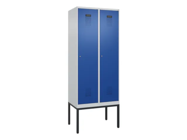 locker voor scheiding van kleding,HxBxD 2120x800x500mm,2vak