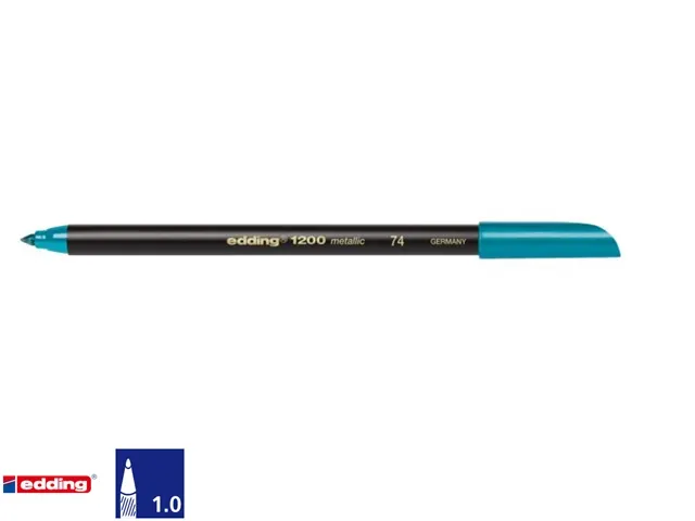 Fineliner edding 1200 metallic rood 1.0mm