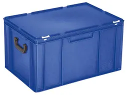 Euronorm Koffer Hxlxb 330x600x400mm 63l 2 Handgrepen Blauw