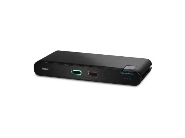 Belkin F1DN102KVM-UNN4 KVM Switch Zwart