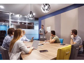 WALL-UP akoestisch Prikbord 200x119.5cm Licht Grijs - 4