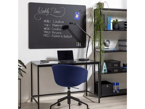 Krijtbord Naga 45x57cm zwart magnetisch zonder frame