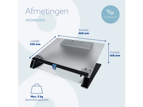 R-Go Tools Read2Write Documenthouder R-Go ergonomisch Mat acryl