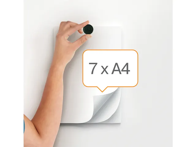 Aimant Nobo 32mm noir 10 pièces