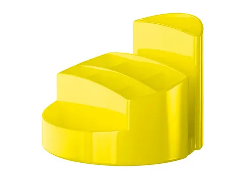 Pennenbak HAN Rondo 9-vaks New Colours geel