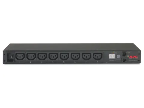 APC Rack PDU AP7821B, Metered, 0U/1U, 16A, 230V,(8x) C13, C20 stekker