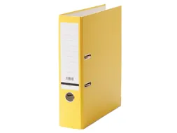 Ordner Qbasic A4 80mm karton geel