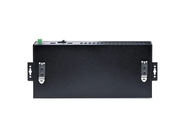 16-poorts industriële USB 3.0 hub DIN-rail, wand- en rackmonteerbaar