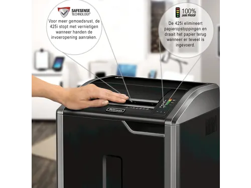 Papiervernietiger Fellowes 425i P-2 Stroken