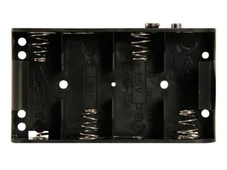 Batterijhouder Voor 4 x C-CEL (Voor Batterijclips) - 4