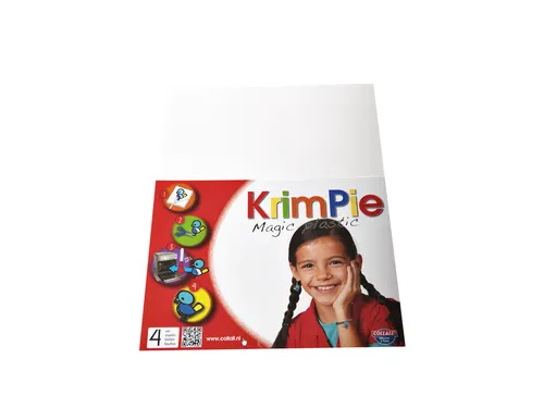 Krimpievel Collall Magic Plastic wit set à 4 vel