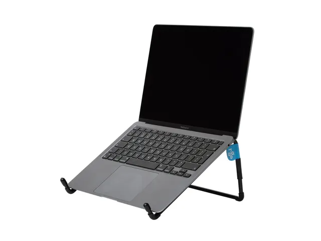 Laptopstandaard R-Go Steel Travel voor 10-22 inch Zwart